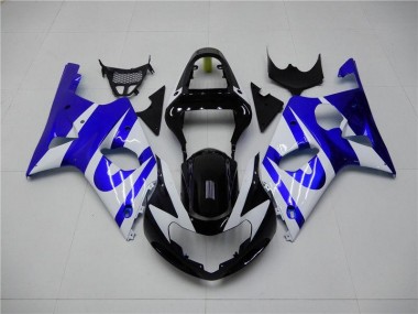 Blau Weiß GSXR 1000 K1 00-02 Verkleidungen