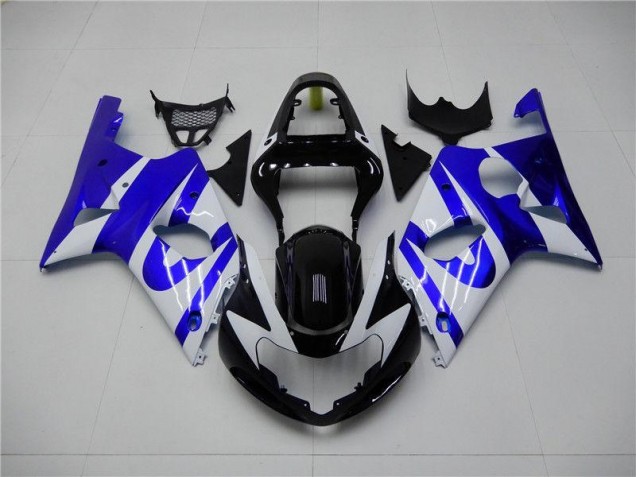 Blau Weiß GSXR 1000 K1 00-02 Verkleidungen Blau Weiß GSXR 1000 K1 00-02 Verkleidungen