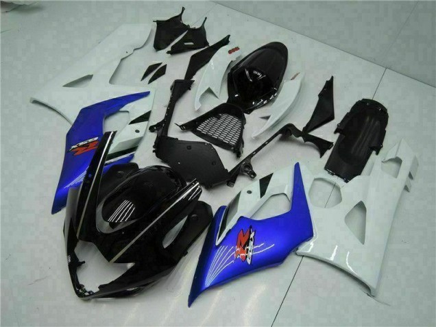 Blau Weiß GSXR 1000 K5 05-06 Verkleidungen Blau Weiß GSXR 1000 K5 05-06 Verkleidungen