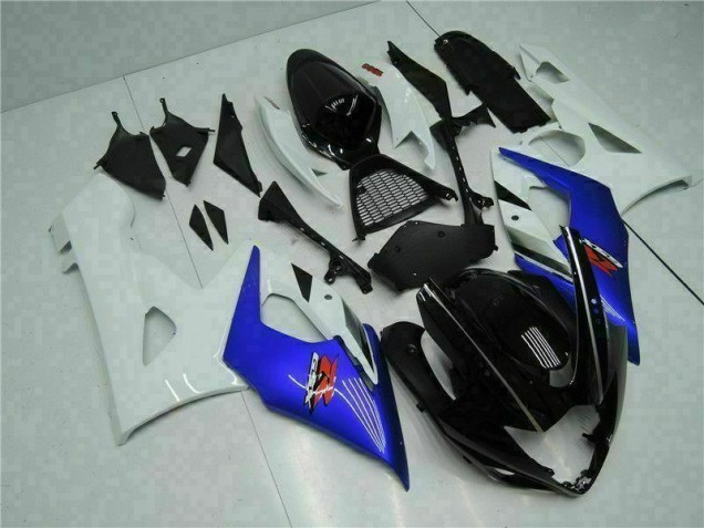 Blau Weiß GSXR 1000 K5 05-06 Verkleidungen Blau Weiß GSXR 1000 K5 05-06 Verkleidungen