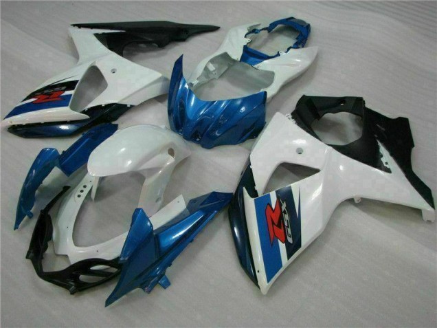 Blau Weiß GSXR 1000 K9 09-16 Motorrad Verkleidungen Blau Weiß GSXR 1000 K9 09-16 Motorrad Verkleidungen