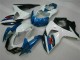 Blau Weiß GSXR 1000 K9 09-16 Motorrad Verkleidungen Blau Weiß GSXR 1000 K9 09-16 Motorrad Verkleidungen