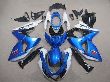 Blau Weiß GSXR 1000 K9 09-16 Verkleidung