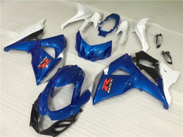 Blau Weiß GSXR 1000 K9 09-16 Verkleidung & Plastik Blau Weiß GSXR 1000 K9 09-16 Verkleidung & Plastik