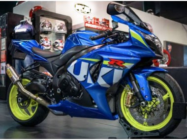 Blau Weiß GSXR 1000 K9 09-16 Verkleidungen