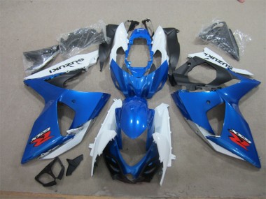 Blau Weiß GSXR 1000 K9 09-16 VollVerkleidungen & Plastik
