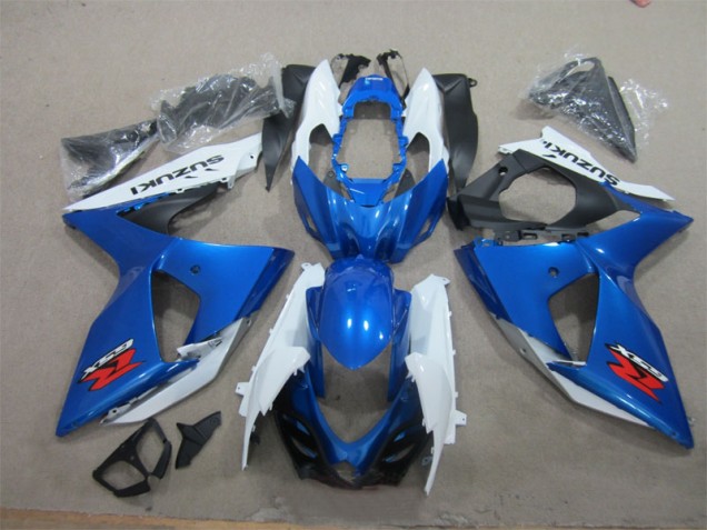 Blau Weiß GSXR 1000 K9 09-16 VollVerkleidungen & Plastik Blau Weiß GSXR 1000 K9 09-16 VollVerkleidungen & Plastik