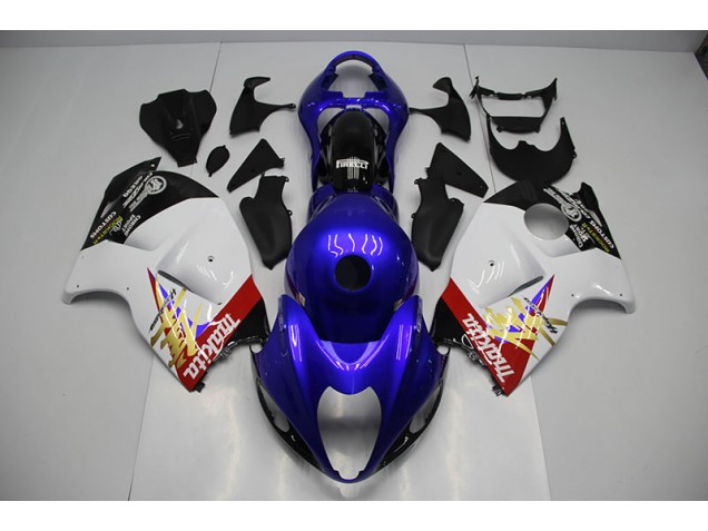 Blau Weiß GSXR 1300 Hayabusa 96-07 Verkleidung Blau Weiß GSXR 1300 Hayabusa 96-07 Verkleidung