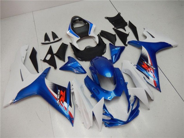 Blau Weiß GSXR 600 / 750 K11 11-24 Vollverkleidung