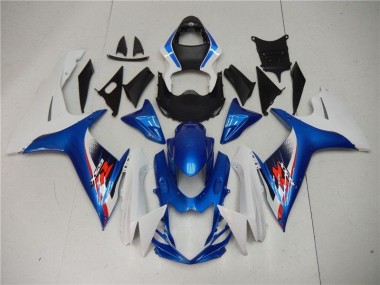 Blau Weiß GSXR 600 / 750 K11 11-24 Vollverkleidung