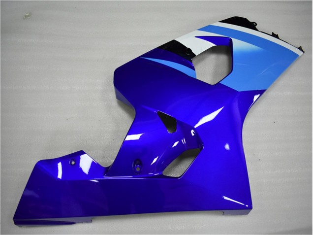 Blau Weiß GSXR 600 / 750 K4 04-05 Verkleidung Blau Weiß GSXR 600 / 750 K4 04-05 Verkleidung