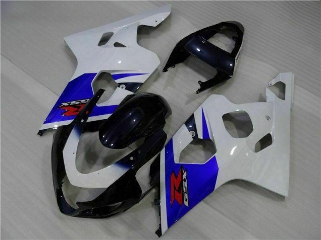 Blau Weiß GSXR 600 / 750 K4 04-05 Vollverkleidung