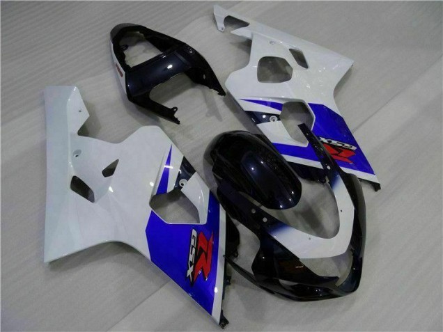 Blau Weiß GSXR 600 / 750 K4 04-05 Vollverkleidung