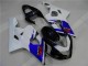 Blau Weiß GSXR 600 / 750 K4 04-05 Vollverkleidung