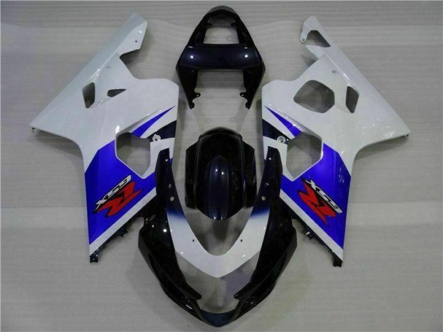 Blau Weiß GSXR 600 / 750 K4 04-05 Vollverkleidung