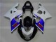 Blau Weiß GSXR 600 / 750 K4 04-05 Vollverkleidung
