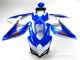 Blau Weiß GSXR 600 / 750 K8 08-10 Verkleidungen & Plastik Blau Weiß GSXR 600 / 750 K8 08-10 Verkleidungen & Plastik
