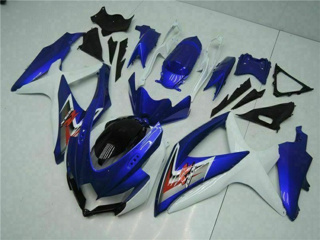 Blau Weiß GSXR 600 / 750 K8 08-10 Vollverkleidung Blau Weiß GSXR 600 / 750 K8 08-10 Vollverkleidung