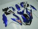 Blau Weiß GSXR 600 / 750 K8 08-10 Vollverkleidung Blau Weiß GSXR 600 / 750 K8 08-10 Vollverkleidung