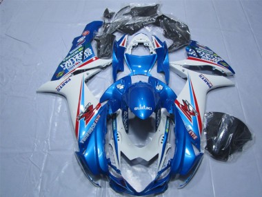 Blau Weiß GSXR 600 K11 11-24 Verkleidungen