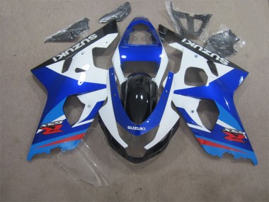 Blau Weiß GSXR 600 K4 04-05 Verkleidung