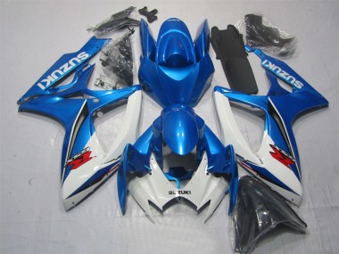 Blau Weiß GSXR 600 K6 06-07 Verkleidungen & Plastik