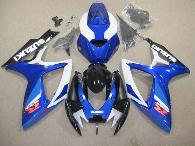 Blau Weiß GSXR 600 K6 06-07 Vollverkleidung