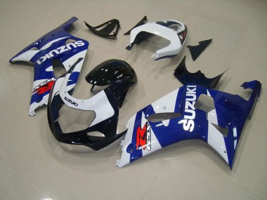 Blau Weiß GSXR 750 K1 K2 K3 01-03 Verkleidungen