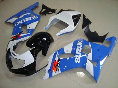 Blau Weiß GSXR 750 K1 K2 K3 01-03 Vollverkleidung