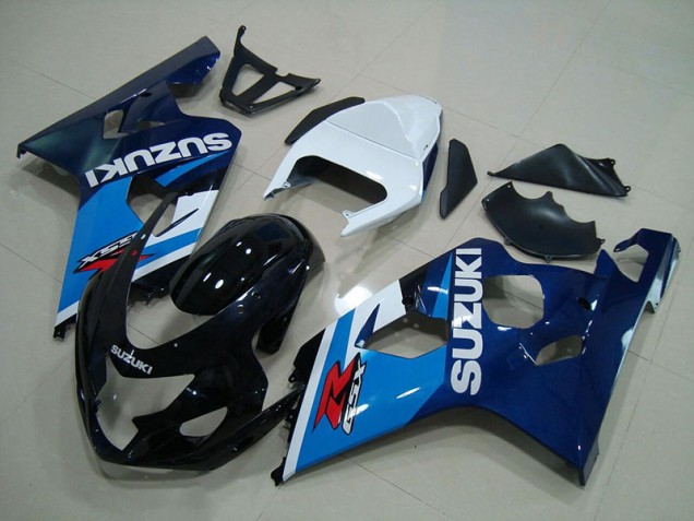 Blau Weiß GSXR 750 K4 04-05 Verkleidungen Blau Weiß GSXR 750 K4 04-05 Verkleidungen