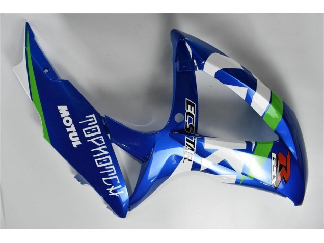 Blau Weiß Grün GSXR 600 / 750 K8 08-10 Verkleidungen Blau Weiß Grün GSXR 600 / 750 K8 08-10 Verkleidungen
