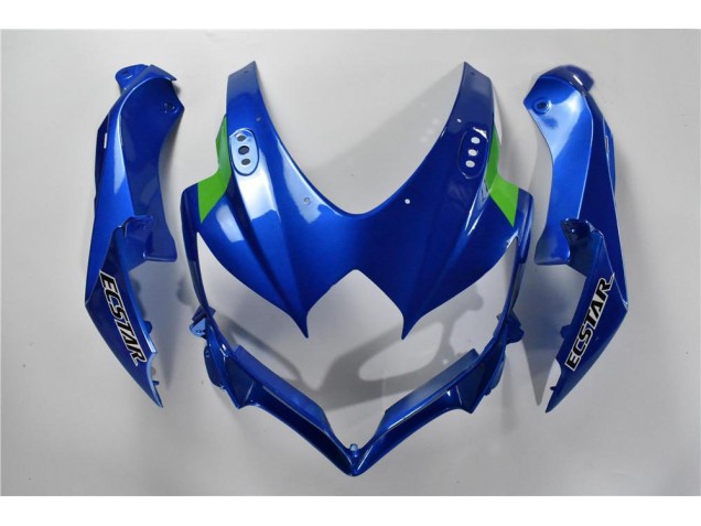 Blau Weiß Grün GSXR 600 / 750 K8 08-10 Verkleidungen Blau Weiß Grün GSXR 600 / 750 K8 08-10 Verkleidungen