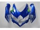 Blau Weiß Grün GSXR 600 / 750 K8 08-10 Verkleidungen Blau Weiß Grün GSXR 600 / 750 K8 08-10 Verkleidungen