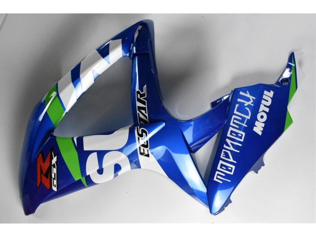 Blau Weiß Grün GSXR 600 / 750 K8 08-10 Verkleidungen Blau Weiß Grün GSXR 600 / 750 K8 08-10 Verkleidungen