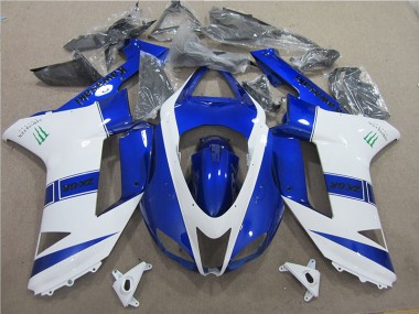 Blau Weiß Monster ZX6R 07-08 Verkleidungen