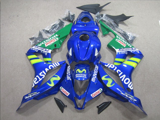 Blau Weiß Movistar CBR 600 RR 07-08 Verkleidungen Blau Weiß Movistar CBR 600 RR 07-08 Verkleidungen