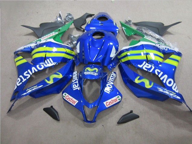 Blau Weiß Movistar CBR 600 RR 09-12 Verkleidungen Blau Weiß Movistar CBR 600 RR 09-12 Verkleidungen