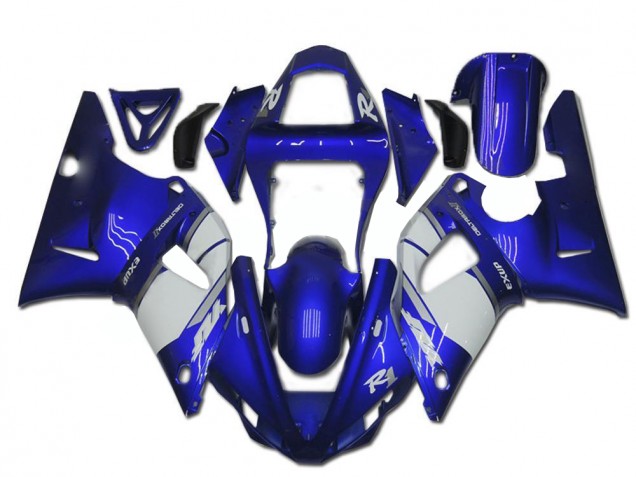 Blau Weiß R1 00-01 Verkleidung Blau Weiß R1 00-01 Verkleidung