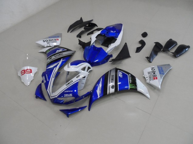 Blau Weiß R1 09-11 Vollverkleidung Blau Weiß R1 09-11 Vollverkleidung