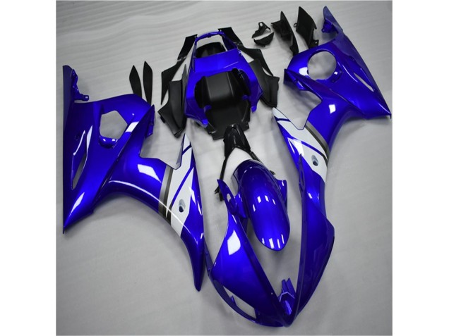 Blau Weiß R6 03-05 Verkleidung Blau Weiß R6 03-05 Verkleidung