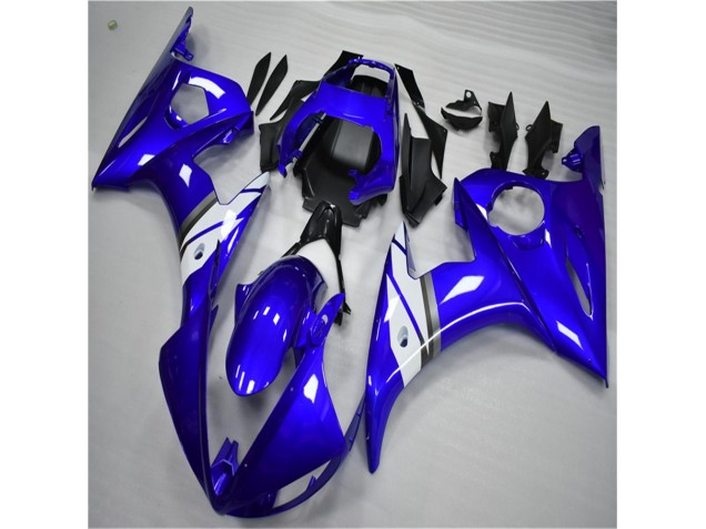 Blau Weiß R6 03-05 Verkleidung Blau Weiß R6 03-05 Verkleidung