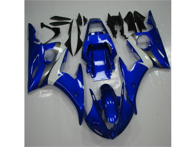 Blau Weiß R6 03-05 Vollverkleidung