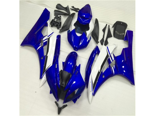 Blau Weiß R6 06-07 Verkleidungen & Plastik Blau Weiß R6 06-07 Verkleidungen & Plastik