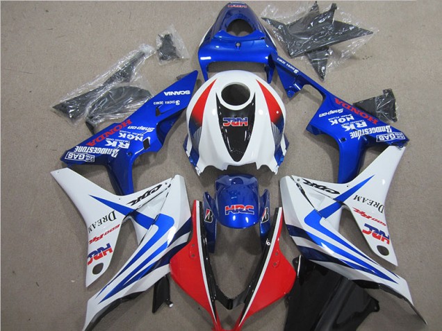 Blau Weiß Rot HRC CBR 600 RR 07-08 Verkleidungen Blau Weiß Rot HRC CBR 600 RR 07-08 Verkleidungen