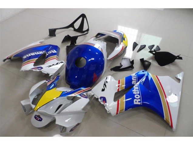 Blau Weiß Rothmans VFR 800 02-13 Verkleidungen Blau Weiß Rothmans VFR 800 02-13 Verkleidungen