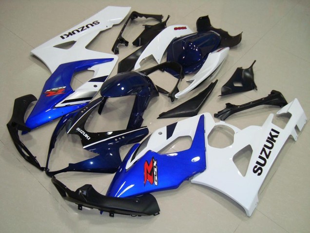 Blau Weiß Schwarz GSXR 1000 K5 05-06 Verkleidungen
