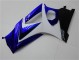 Blau Weiß Schwarz GSXR 1000 K7 07-08 Verkleidungen