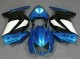 Blau Weiß Schwarz Ninja EX250 08-12 Verkleidung Blau Weiß Schwarz Ninja EX250 08-12 Verkleidung