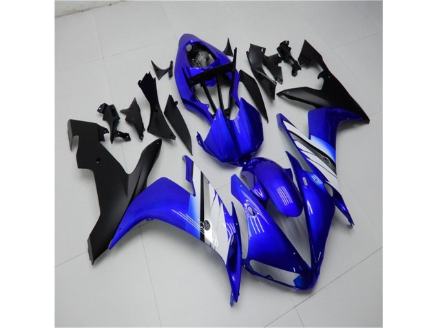 Blau Weiß Schwarz R1 04-06 Verkleidungen Blau Weiß Schwarz R1 04-06 Verkleidungen