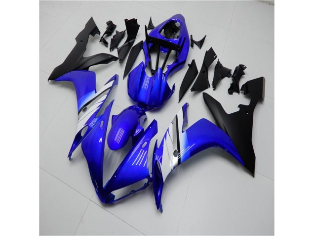 Blau Weiß Schwarz R1 04-06 Verkleidungen Blau Weiß Schwarz R1 04-06 Verkleidungen